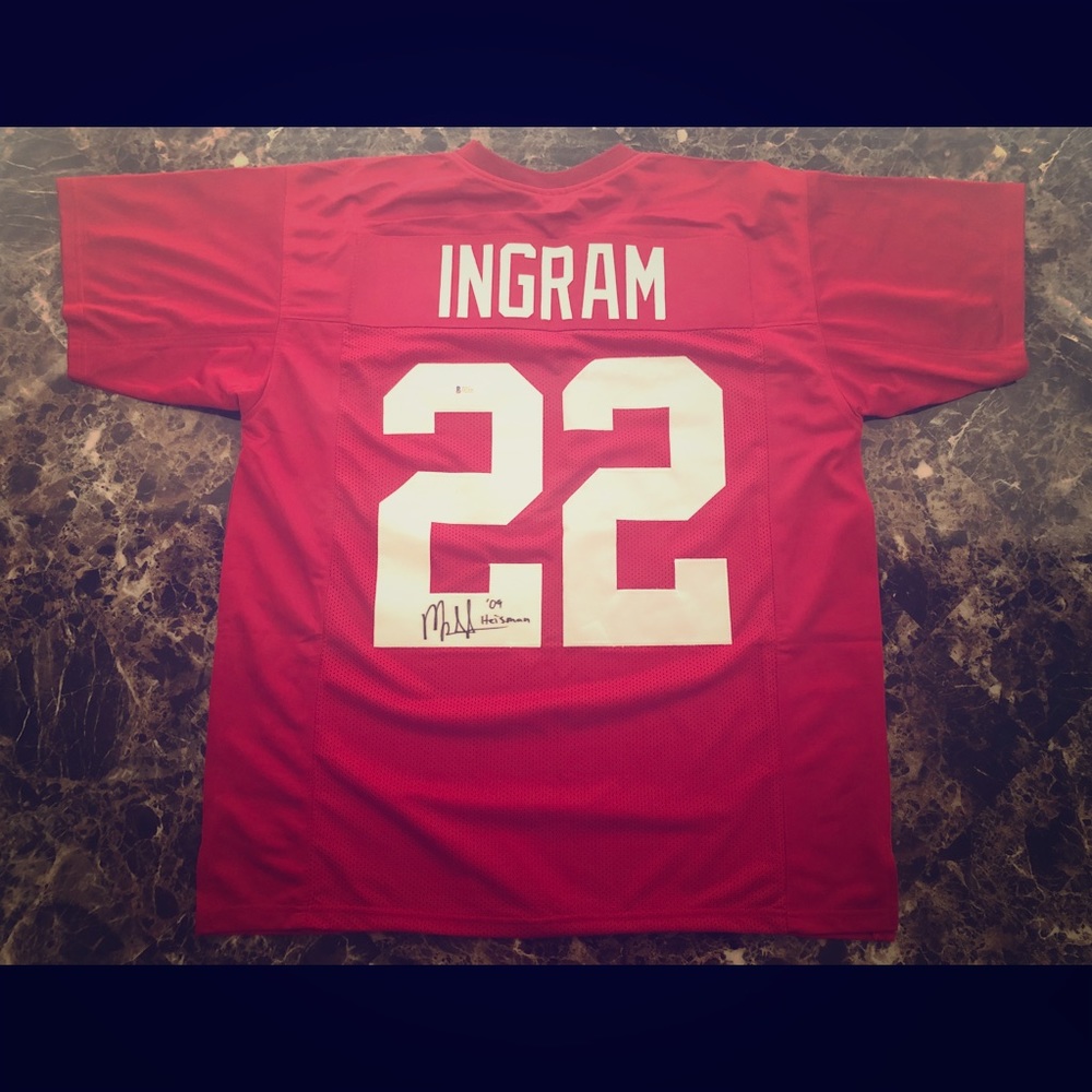 Mark Ingram II Signed ‘Bama Crimson Tide Jersey